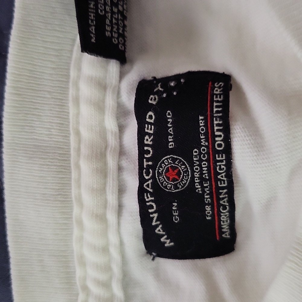 American Eagle Mens Xl Henley LS - Picture 2 of 9